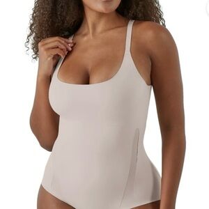 Maidenform Nude Scoop-Neck Shapewear Bodysuit